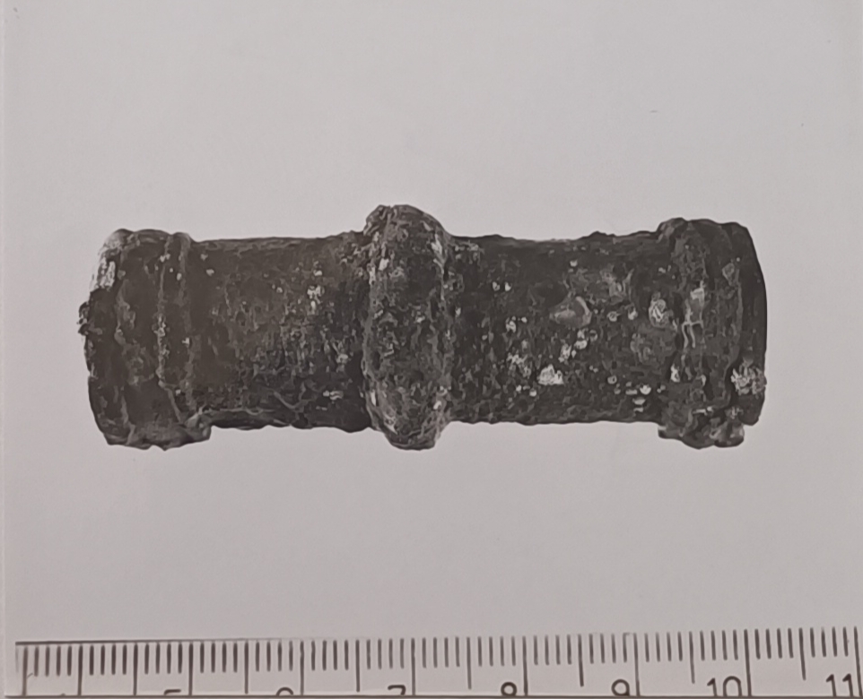 contenitore, elemento di ansa - produzione etrusca (SECOLI/ VI a.C)