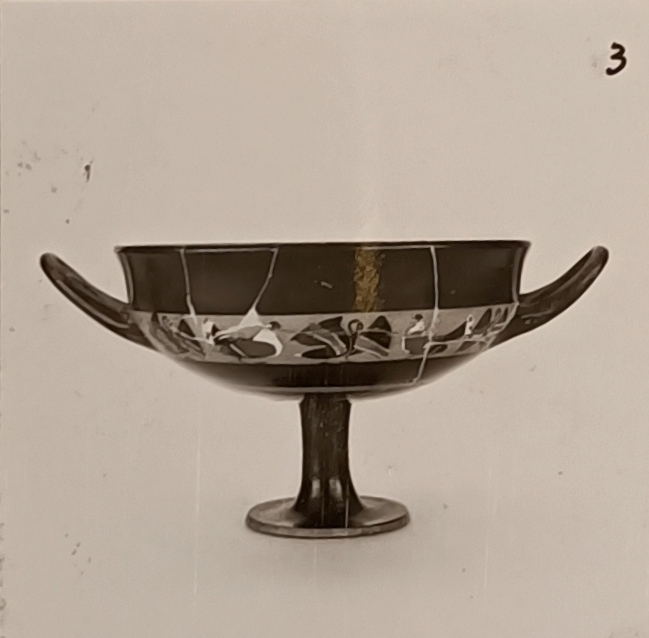kylix, band cup di Cerchia dei "miniaturistici" (terzo quarto SECOLI/ VI a.C)