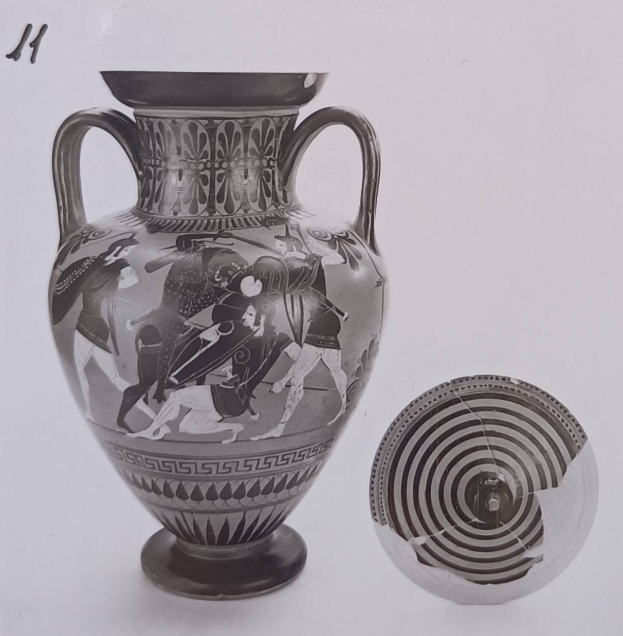 anfora di Pittore di Antimenes (terzo quarto SECOLI/ VI a.C)