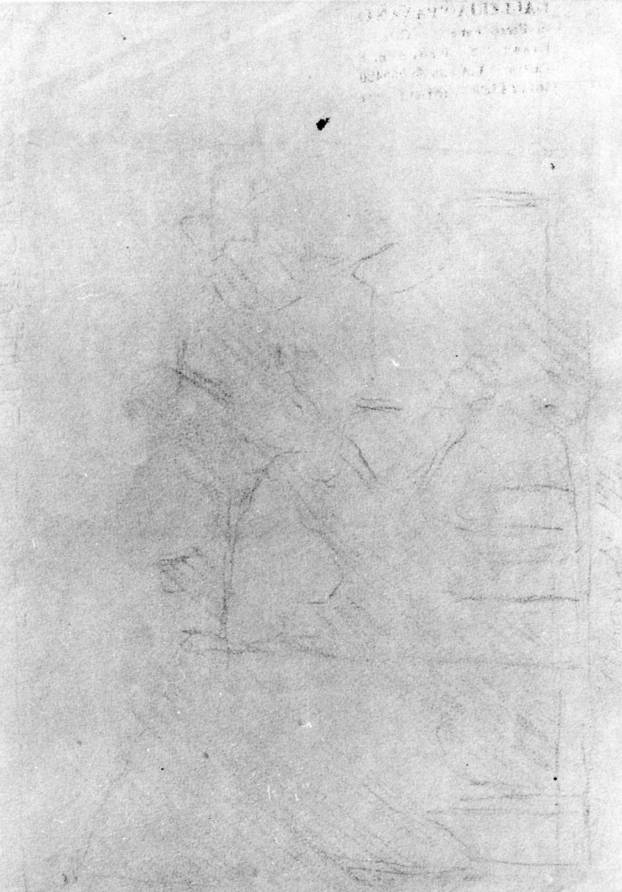 paesaggio (disegno) di Morandi Giorgio (sec. XX)