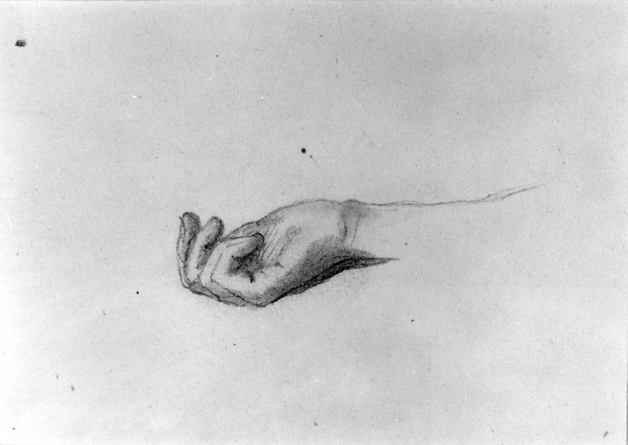 mano (disegno) di DuprÃ¨ Giovanni (sec. XIX)
