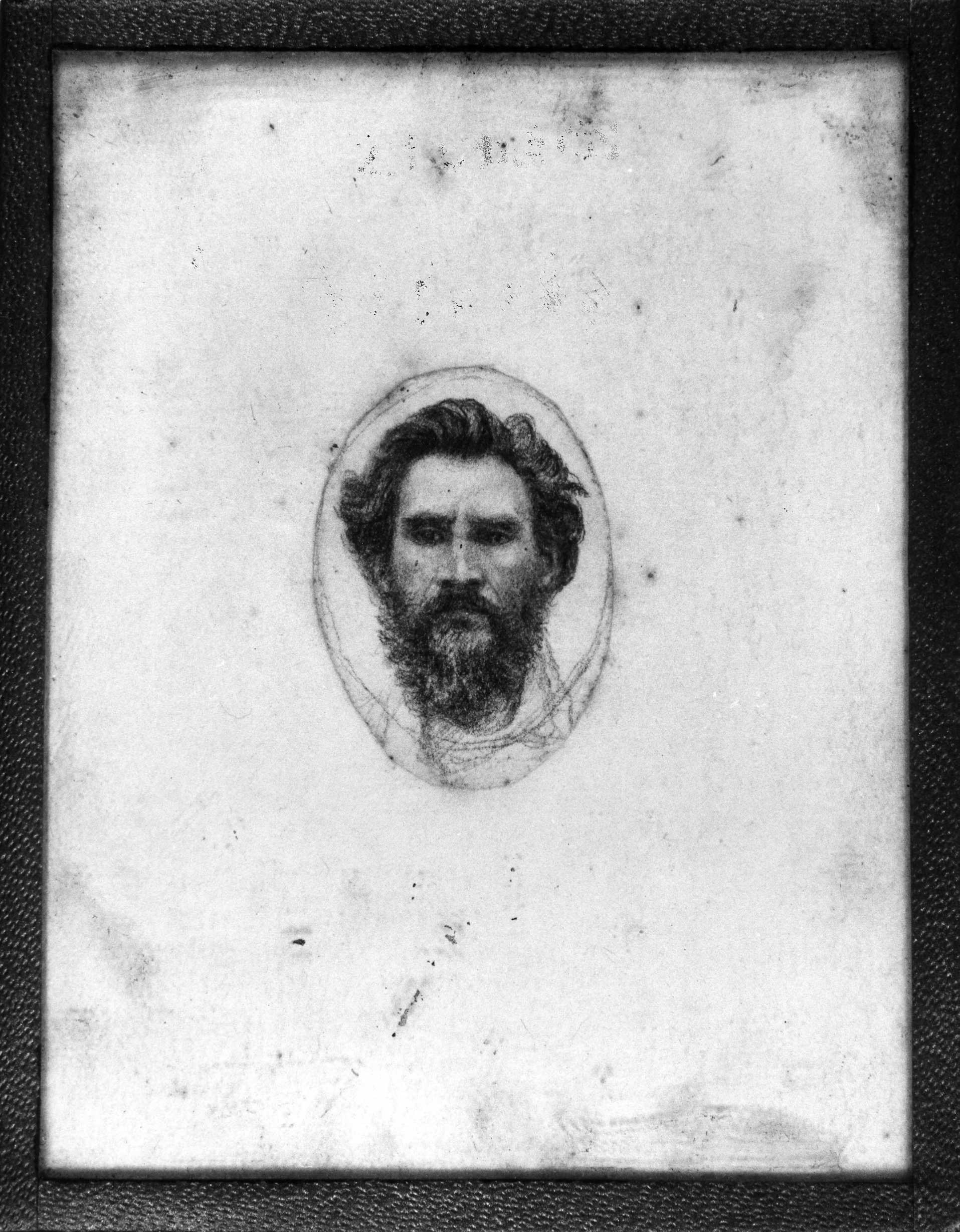 autoritratto di Giovanni Dupré (disegno) di DuprÃ¨ Giovanni (sec. XIX)