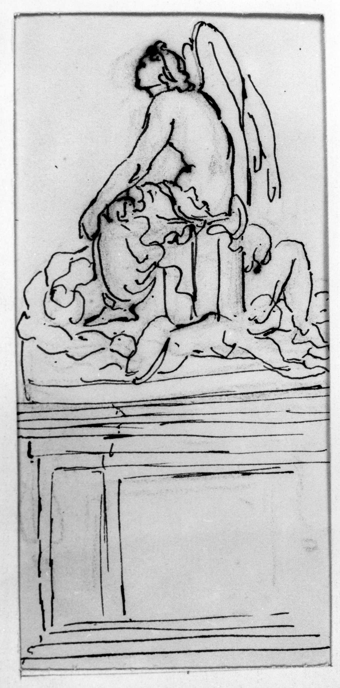 monumento (disegno) di DuprÃ¨ Giovanni (sec. XIX)