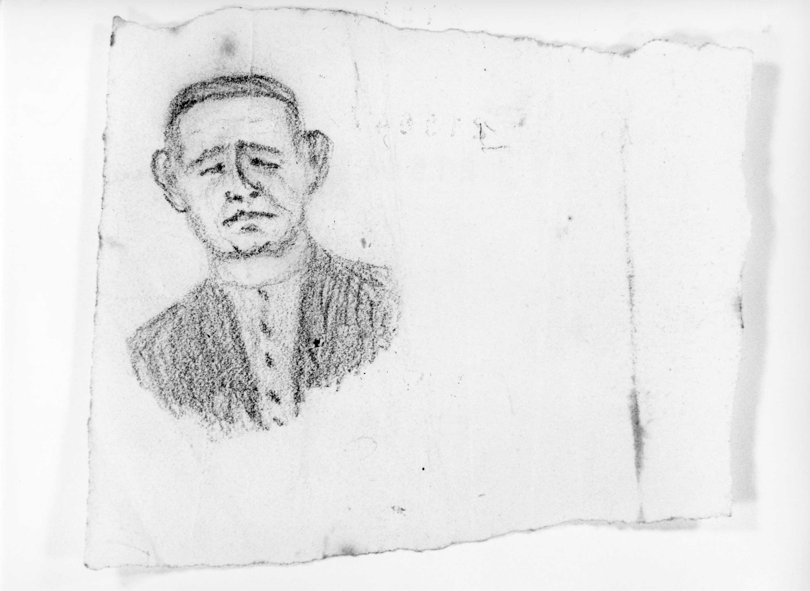 ritratto d'uomo (disegno) di DuprÃ¨ Giovanni (sec. XIX)