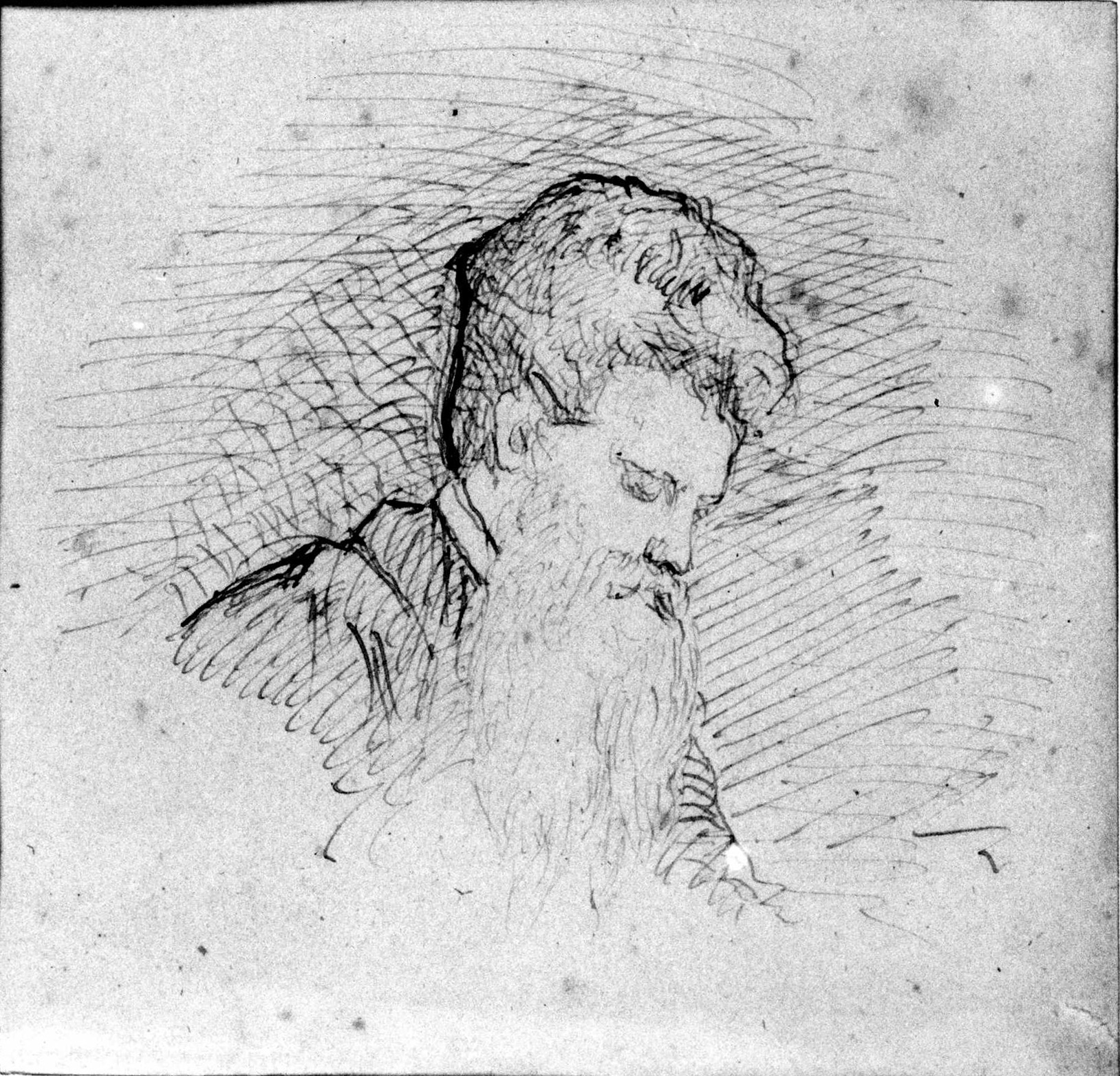 ritratto del Niccolini (?), ritratto d'uomo (disegno) di DuprÃ¨ Giovanni (sec. XIX)