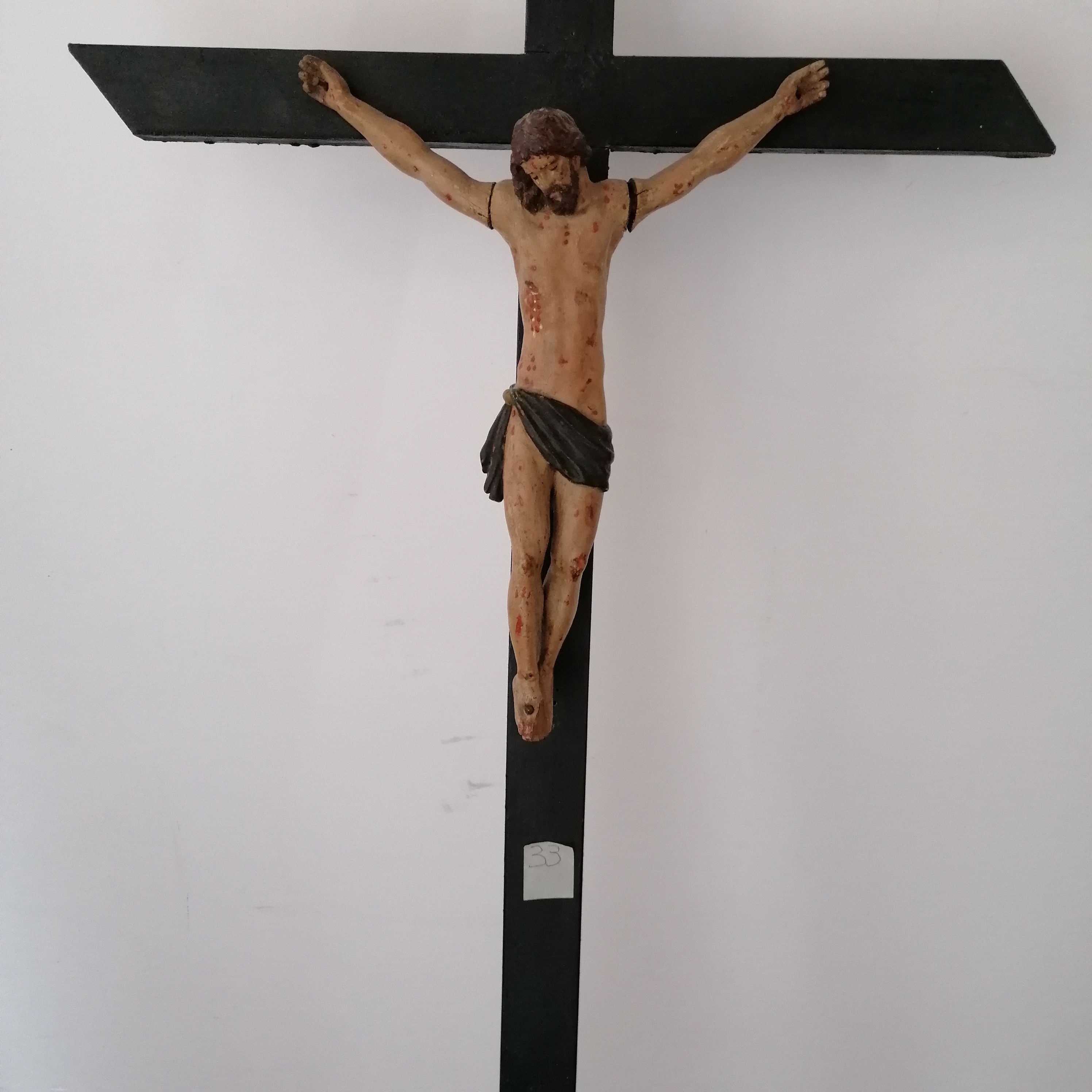 Cristo crocifisso (scultura) - ambito Italia centrale (prima metà XIX)