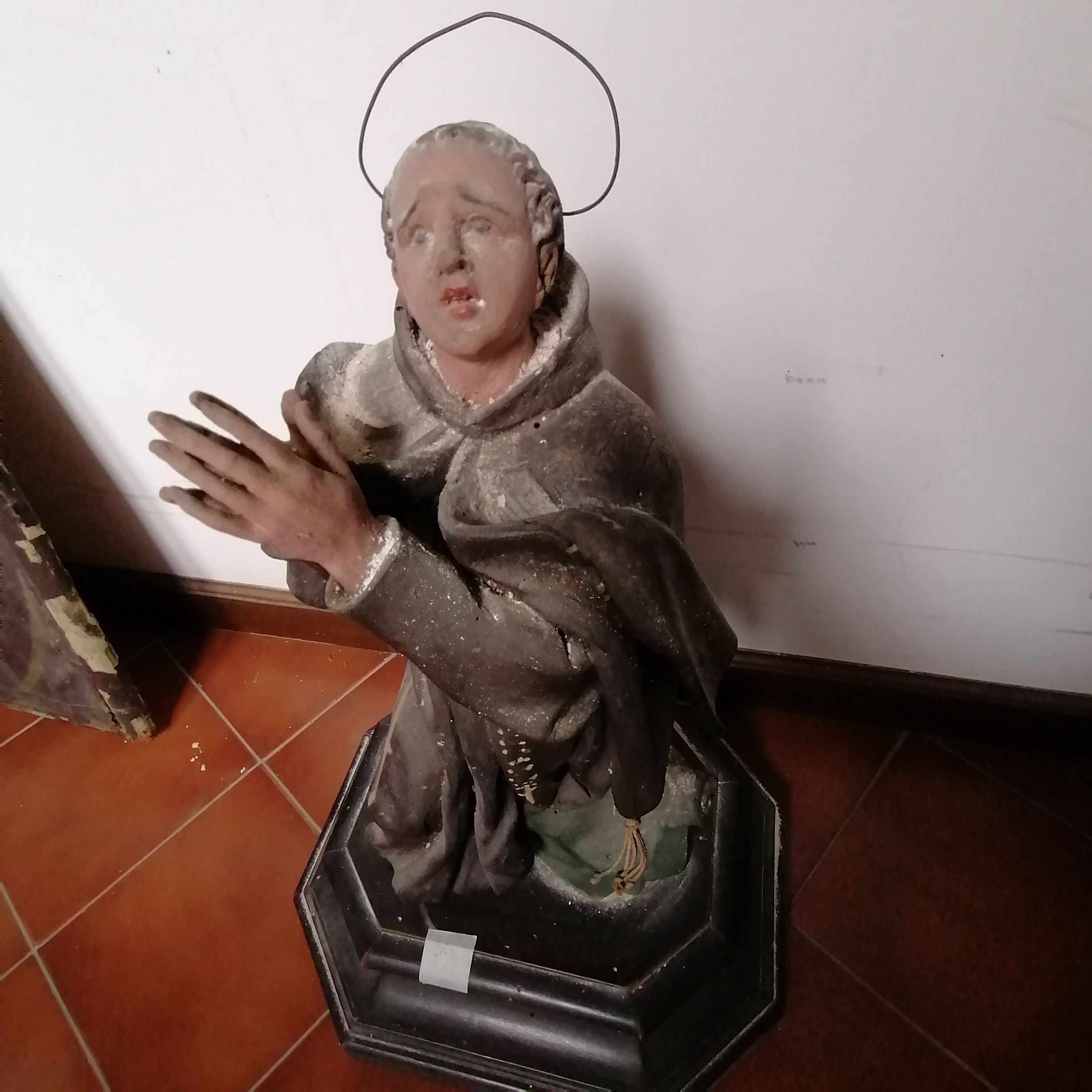 San Pasquale Baylon (scultura) - ambito Italia centrale (seconda metà XVII)