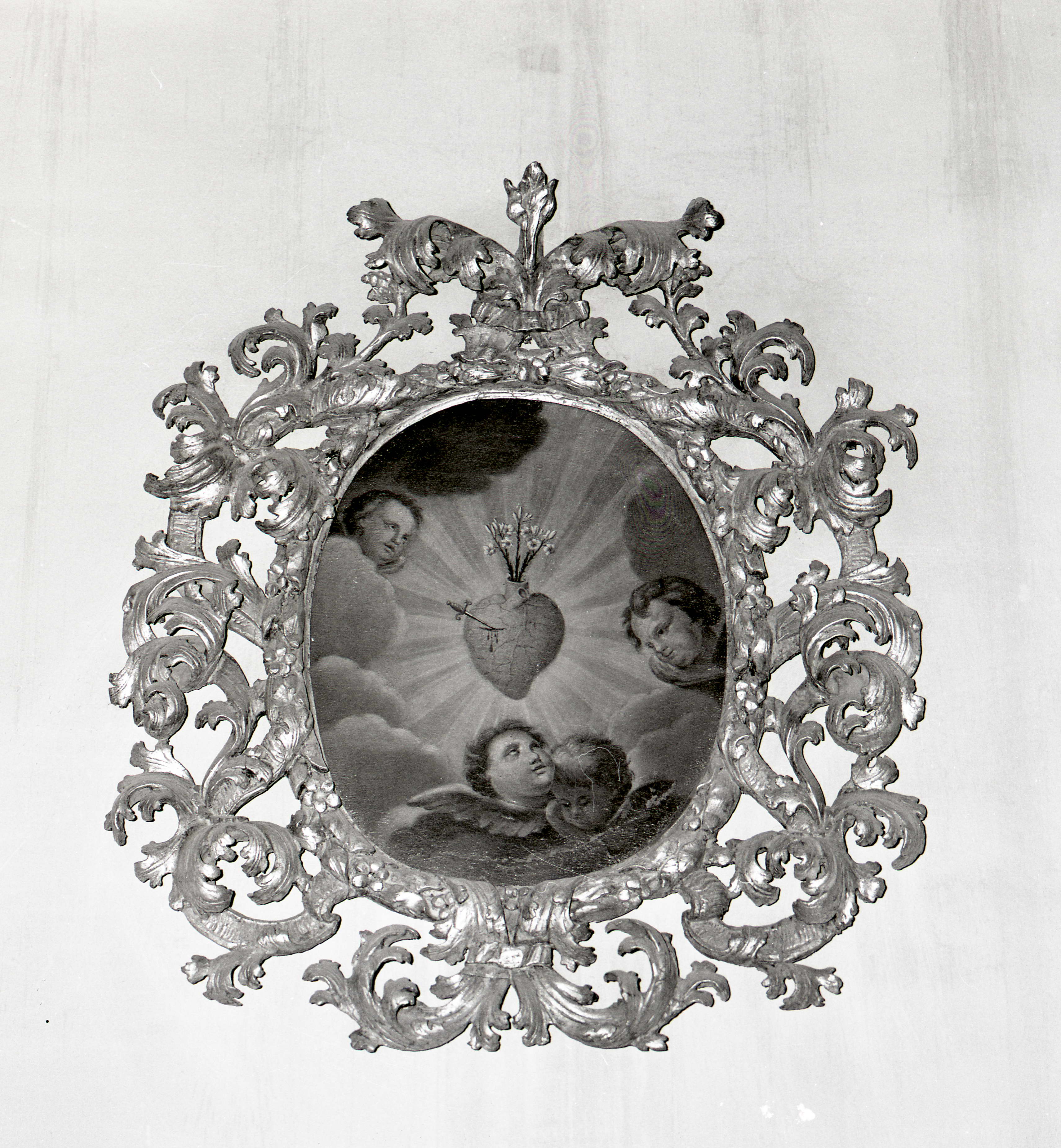 Sacro Cuore di Maria (dipinto, elemento d'insieme) - ambito romagnolo (seconda metà XVIII)