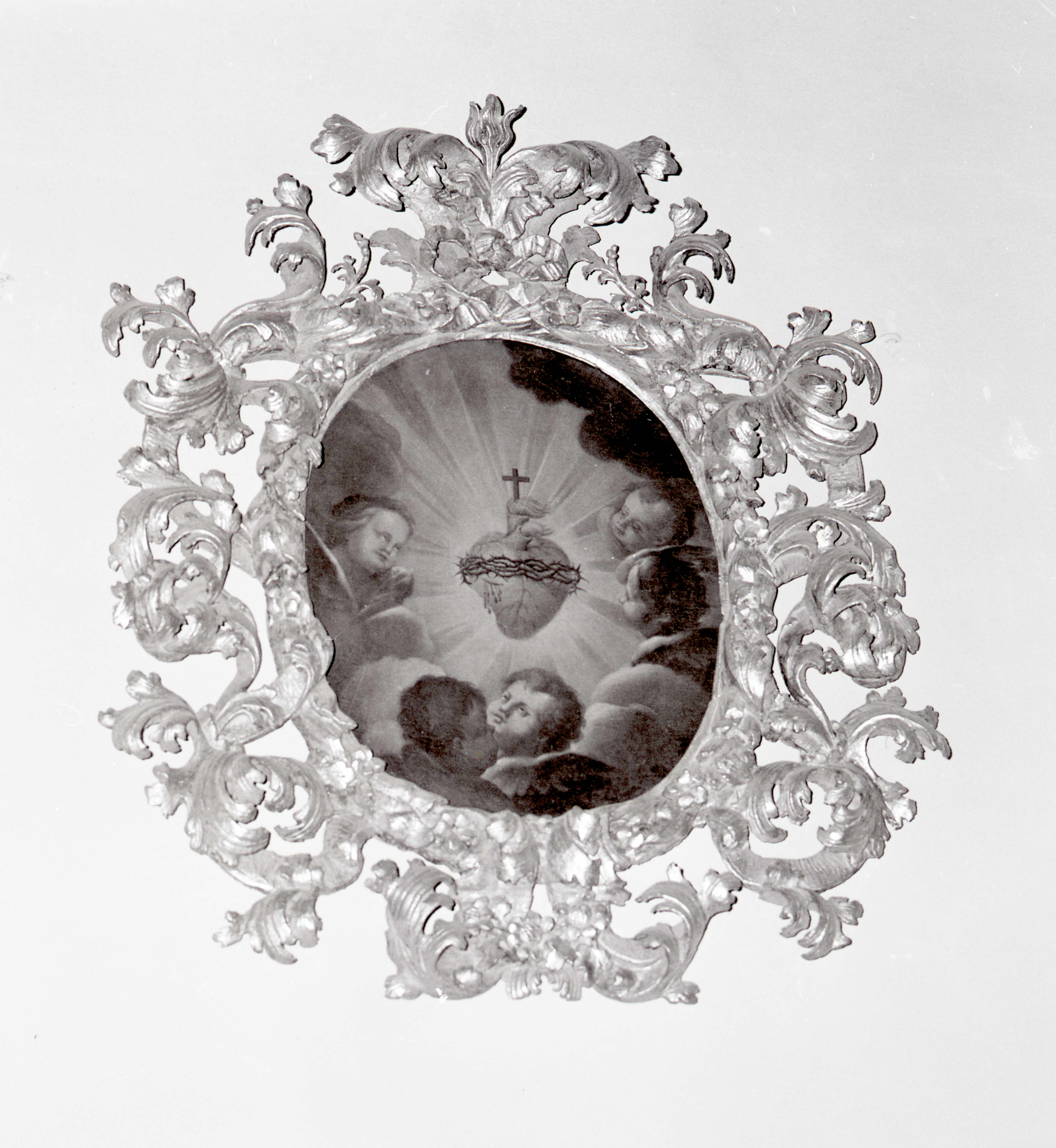 Sacro Cuore di Gesù (dipinto, elemento d'insieme) - ambito romagnolo (seconda metà XVIII)