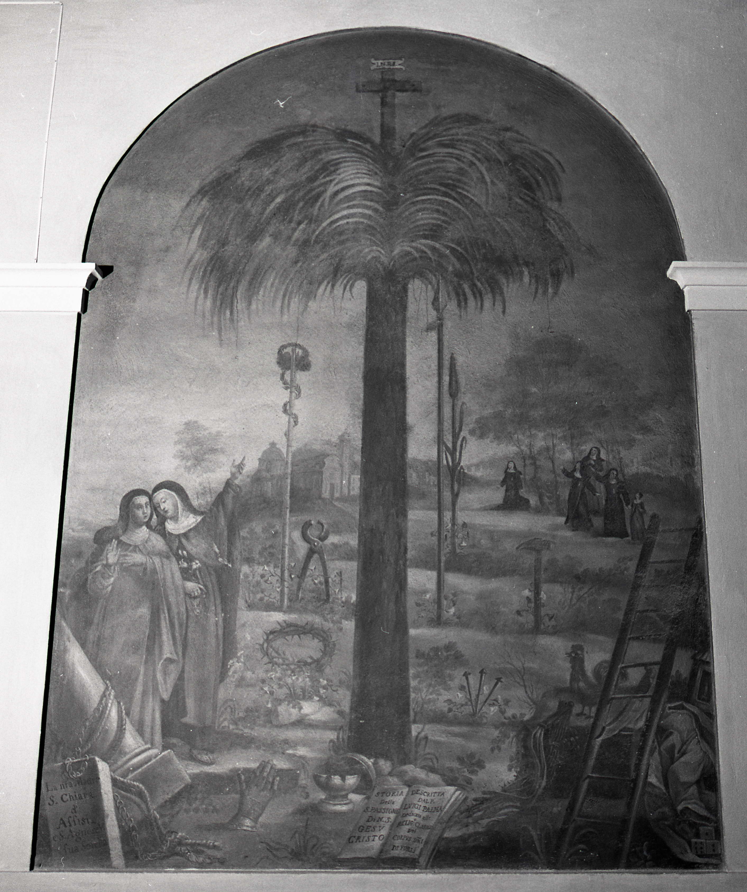 Il giardino della Passione (dipinto, elemento d'insieme) - ambito bolognese (ultimo quarto XVIII)