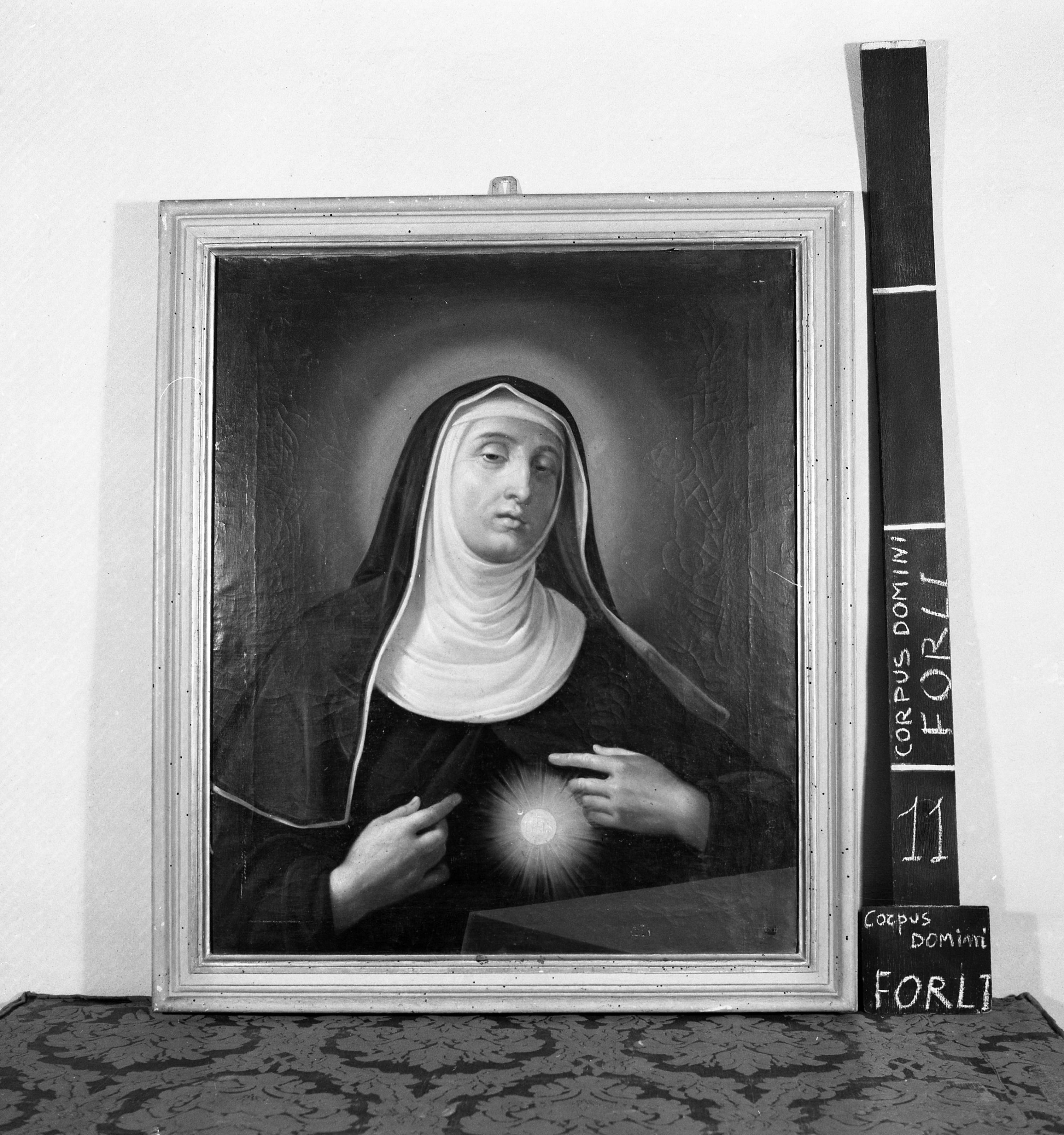 Beata Imelda Lambertini (dipinto, pendant) - ambito romagnolo (XIX)