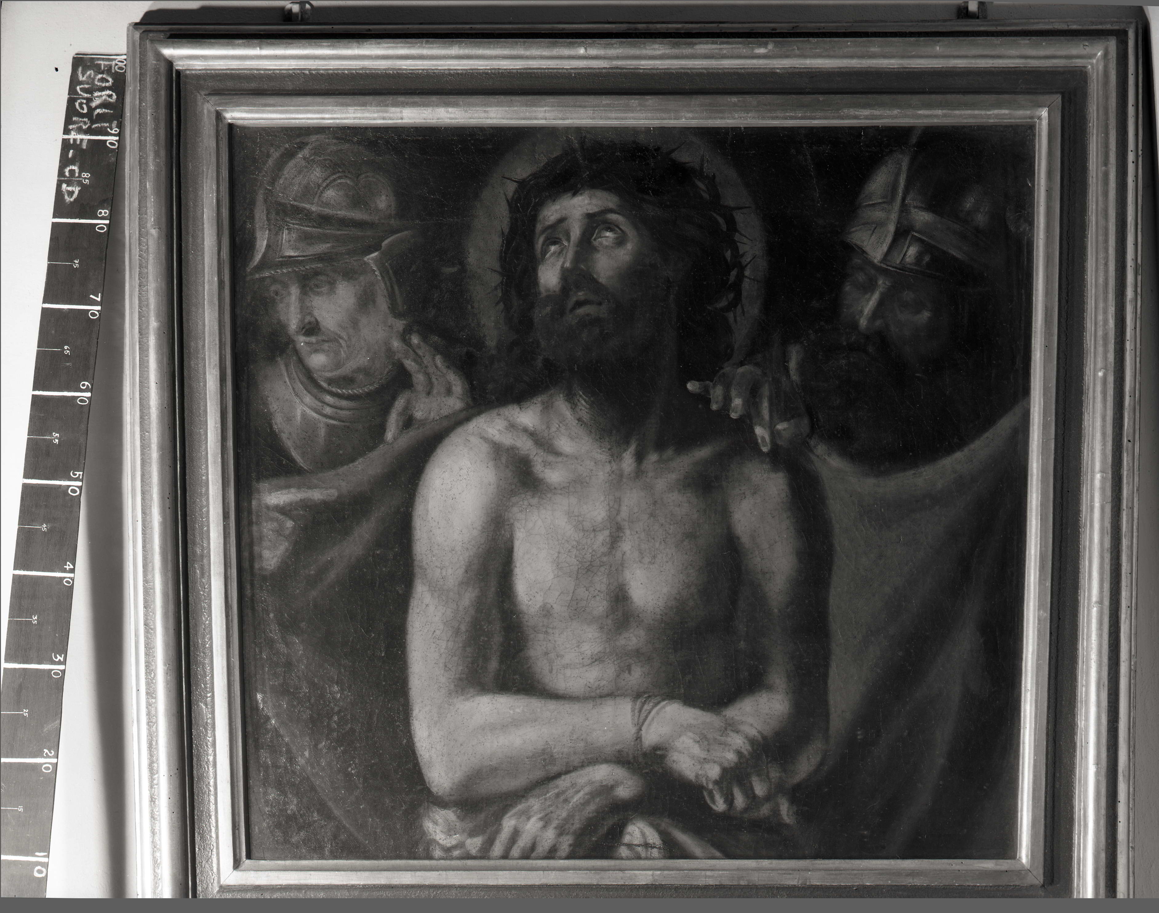 Ecce Homo (dipinto, opera isolata) - ambito emiliano (metà XVII)