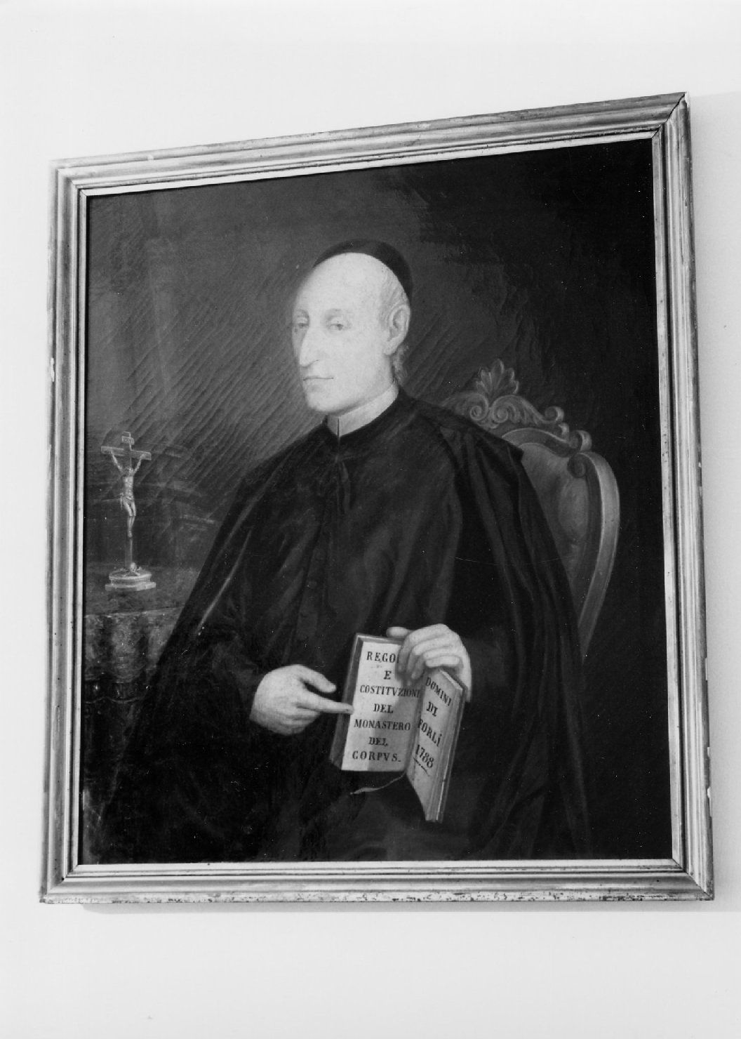 Ritratto di padre Andrea Michelini (dipinto, opera isolata) - ambito romagnolo (primo quarto XX)