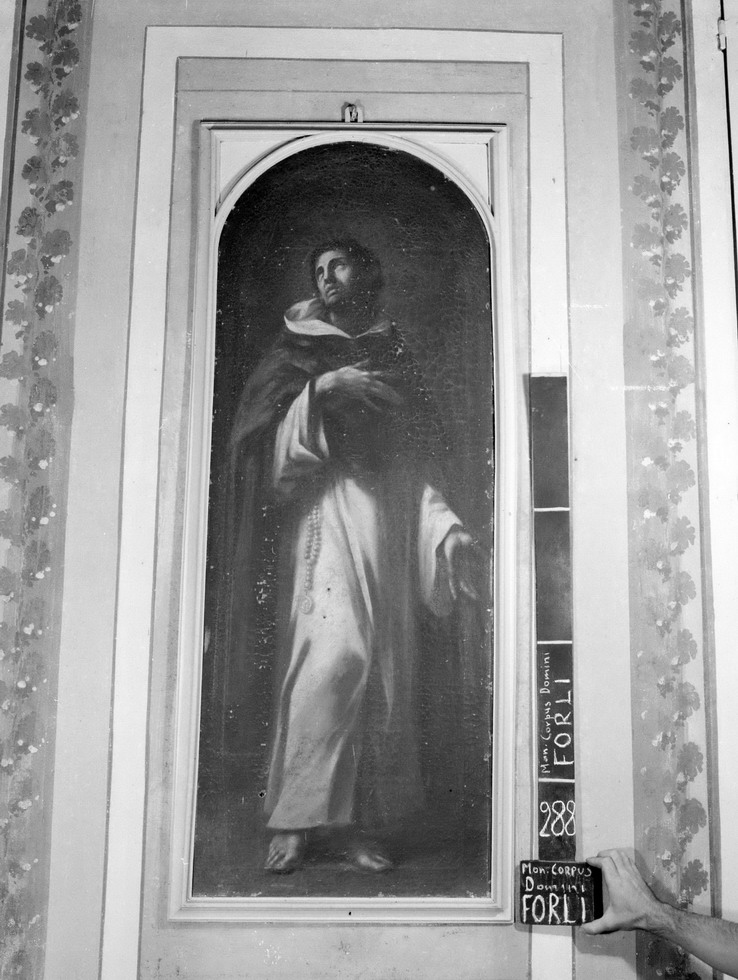 Santo dell'ordine domenicano (dipinto, elemento d'insieme) - ambito romagnolo (seconda metà XVIII)