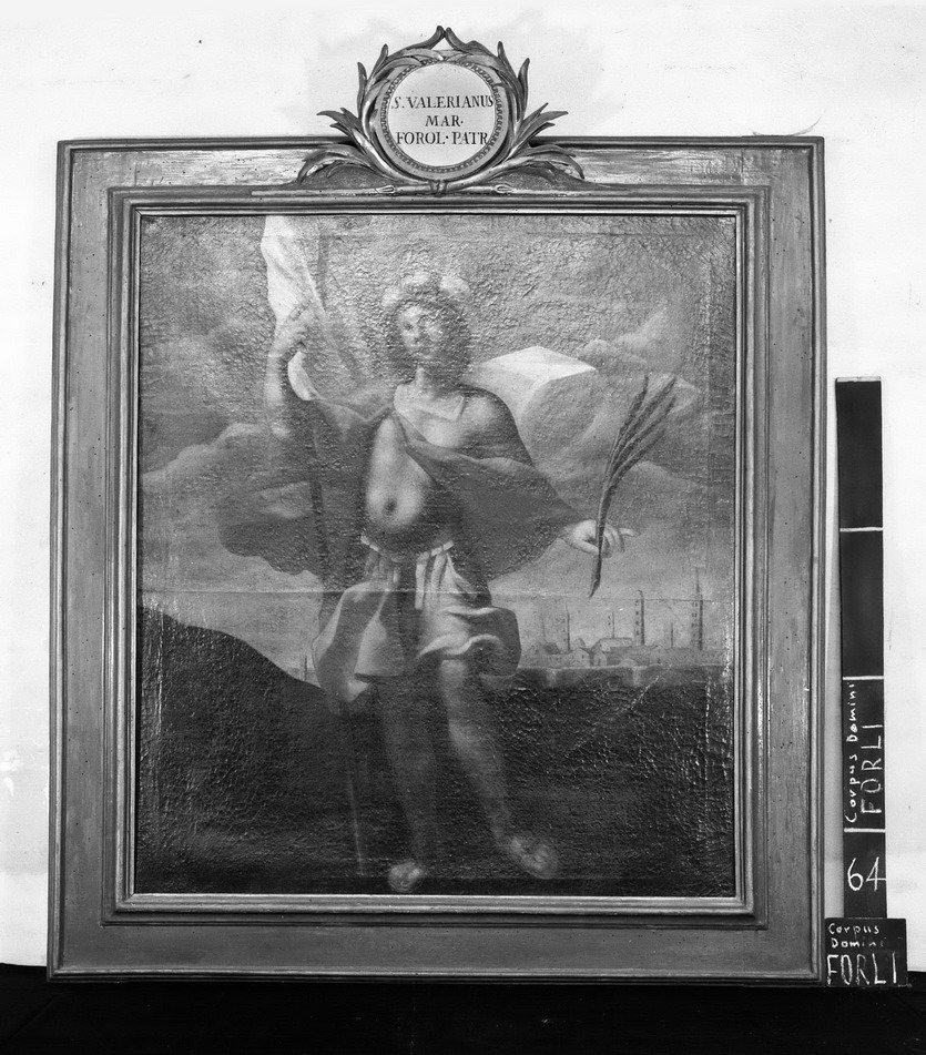 San Valeriano (dipinto, opera isolata) - ambito romagnolo (XVII)