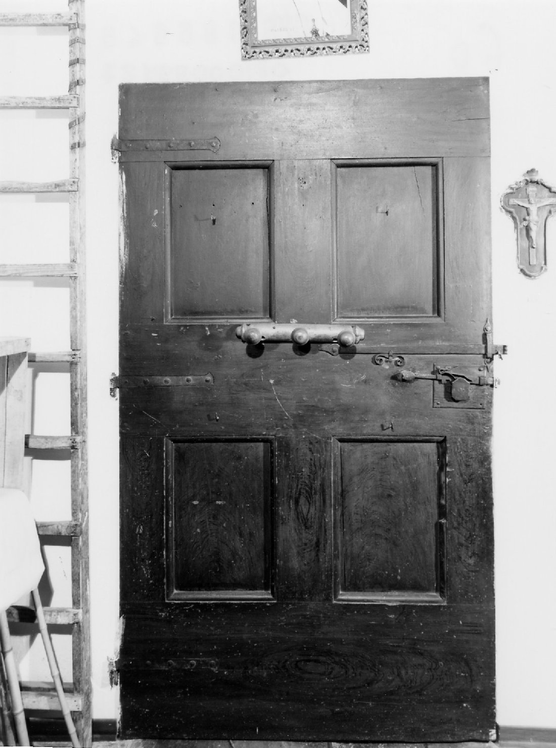 porta - ad un battente, opera isolata - manifattura romagnola (XVIII)