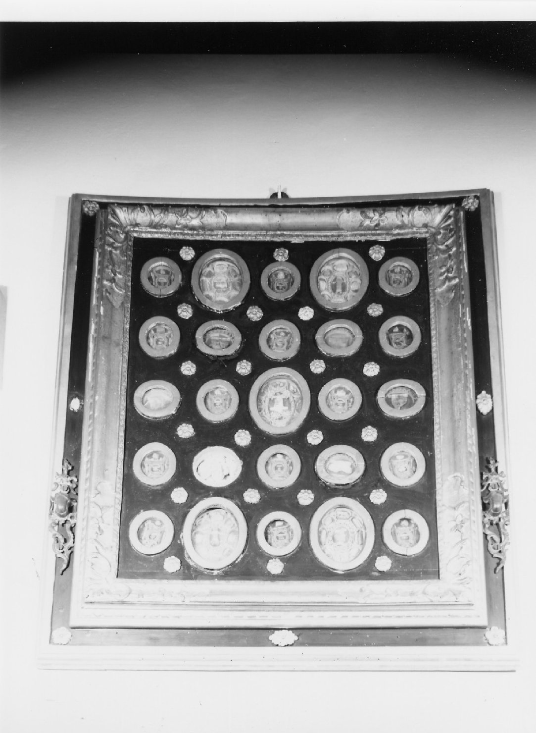 reliquiario - a tabella, opera isolata - manifattura romagnola (XIX)