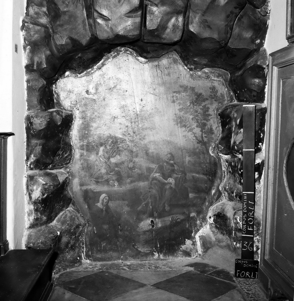 Santa Maria Maddalena, Santa Margherita da Cortona e San Pietro (dipinto, opera isolata) - ambito romagnolo (XVIII)