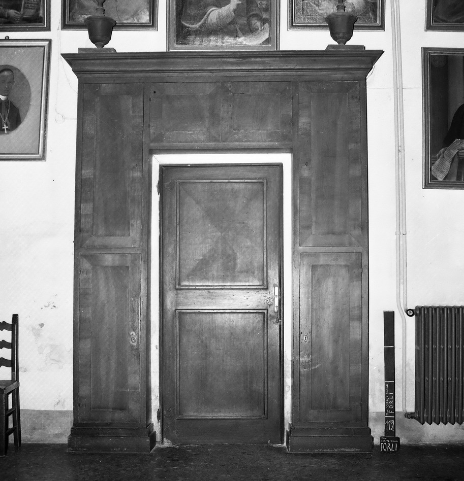 portale, opera isolata - manifattura romagnola (ultimo quarto XVIII)