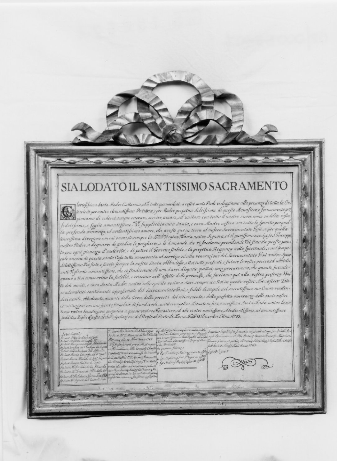 cornice, opera isolata - manifattura romagnola (ultimo quarto XVIII)