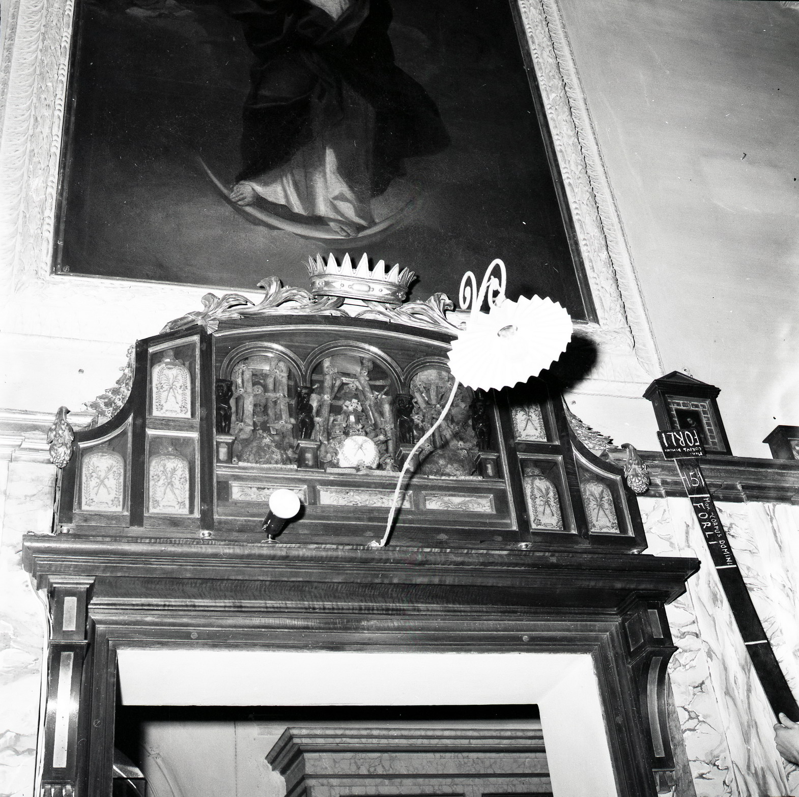 reliquiario - a polittico, opera isolata - manifattura romagnola (ultimo quarto XVIII)