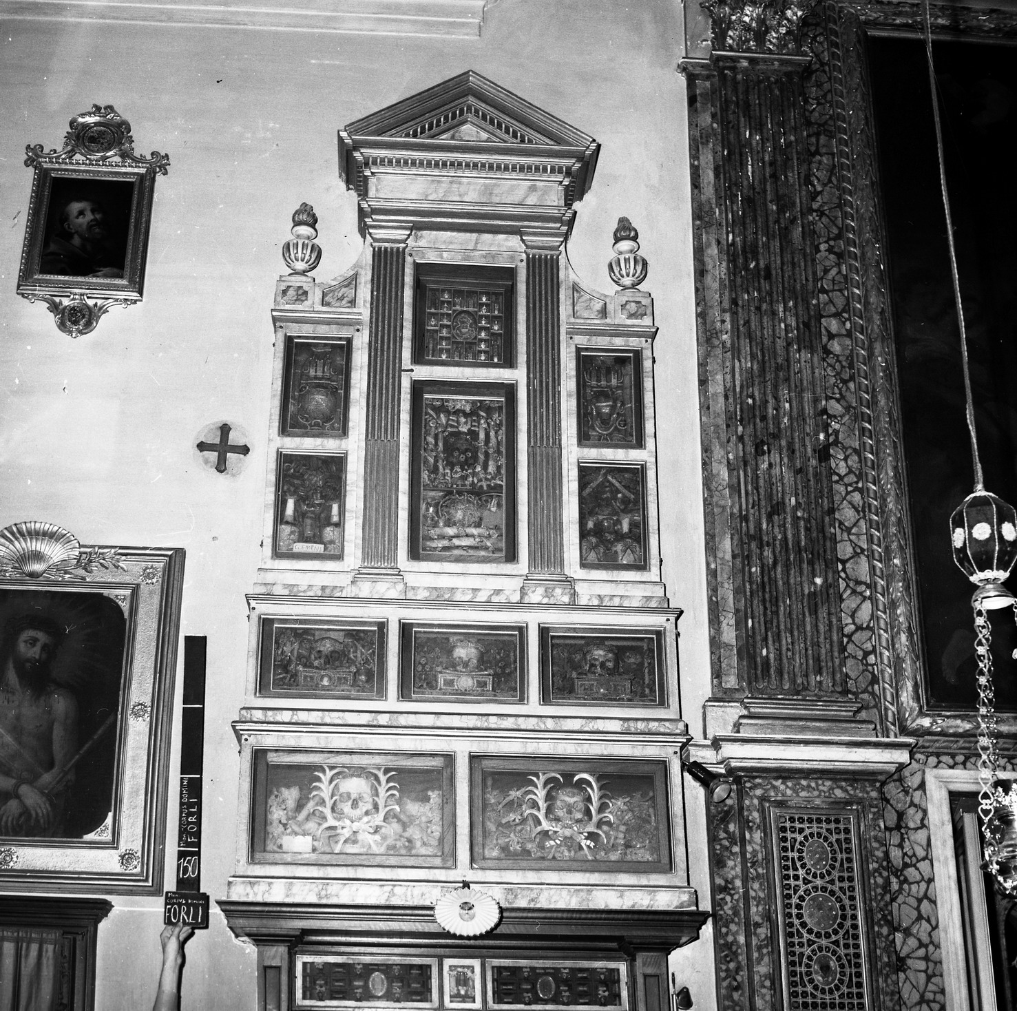 reliquiario architettonico, opera isolata - manifattura romagnola (ultimo quarto XVIII)