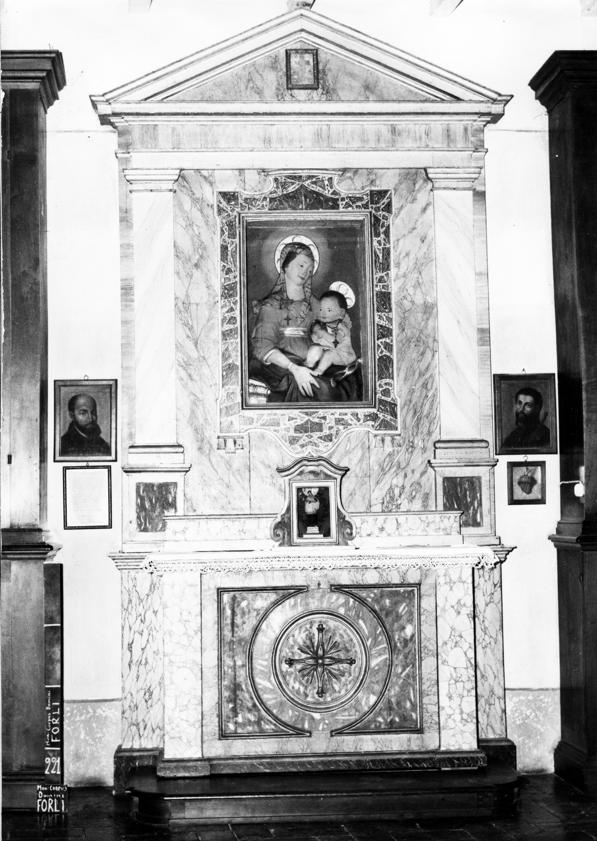 altare, opera isolata - ambito romagnolo (fine/ inizio XVIII/ XIX)