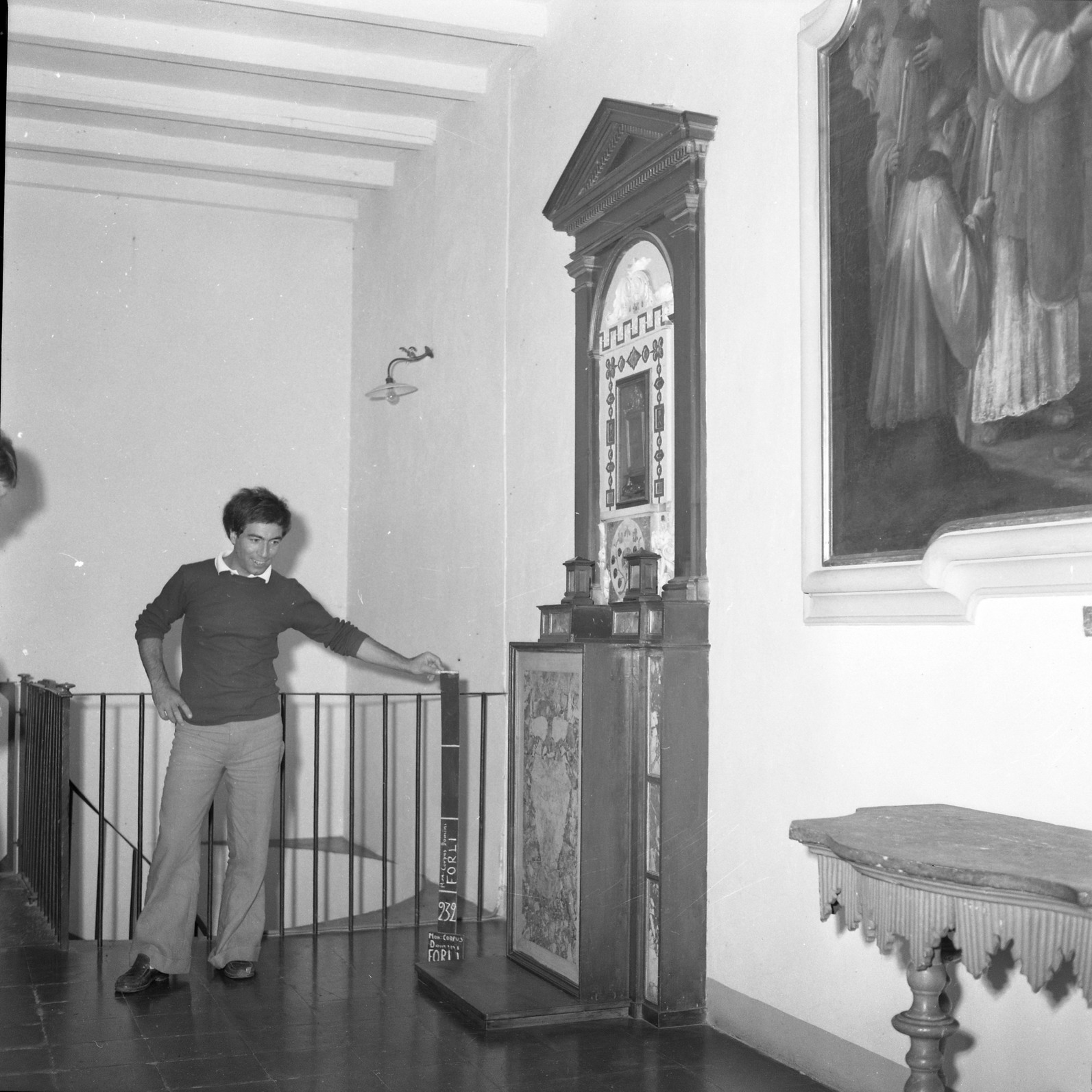 altare, opera isolata - manifattura romagnola (fine XVIII)