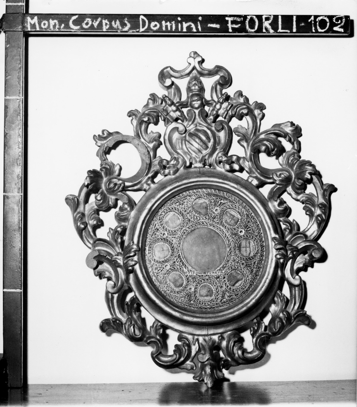 reliquiario, opera isolata - manifattura bolognese (XVII/ XVIII)