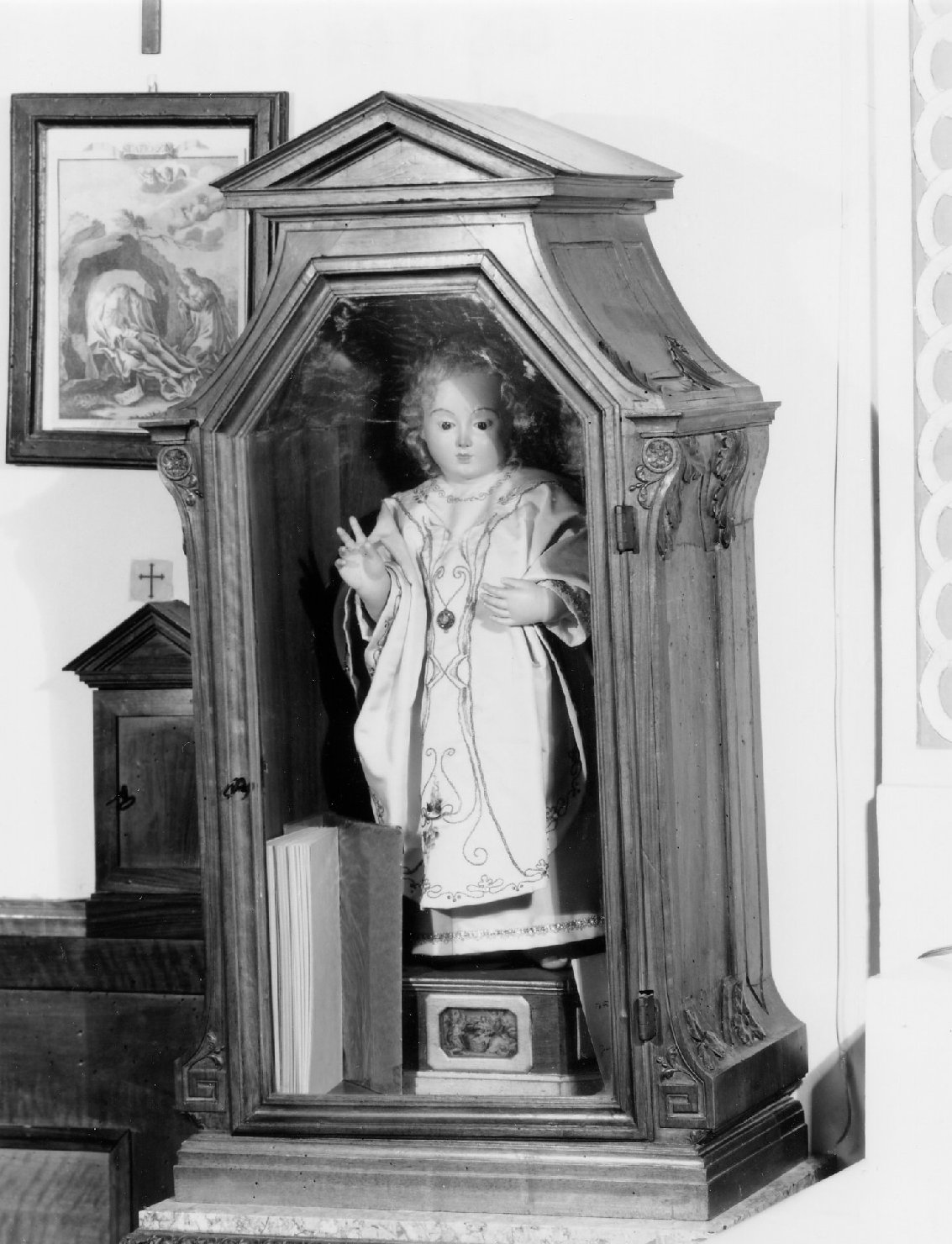 vetrina, coppia - manifattura romagnola (seconda metà XIX)