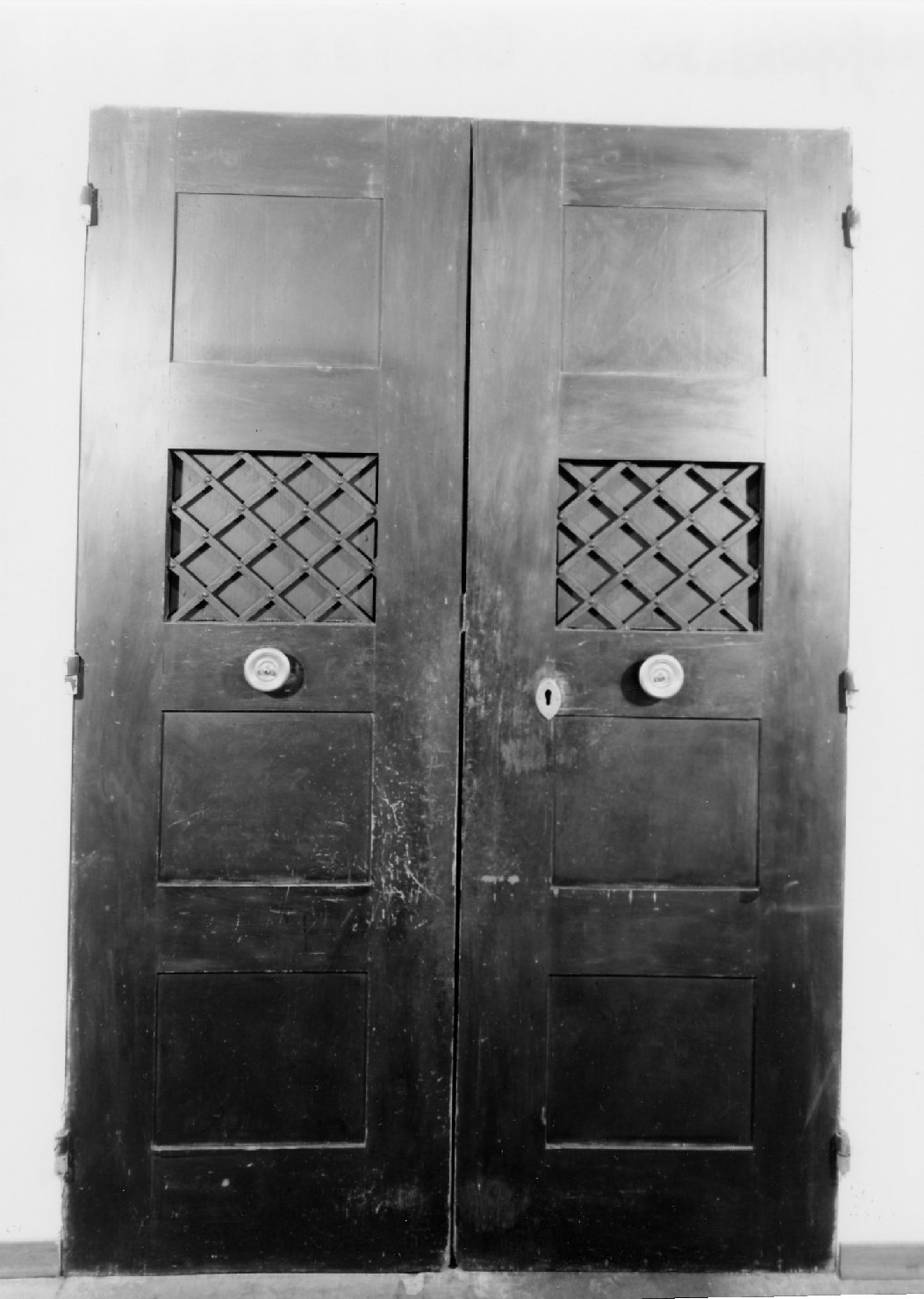 porta - a due battenti, opera isolata - manifattura romagnola (ultimo quarto XVIII)