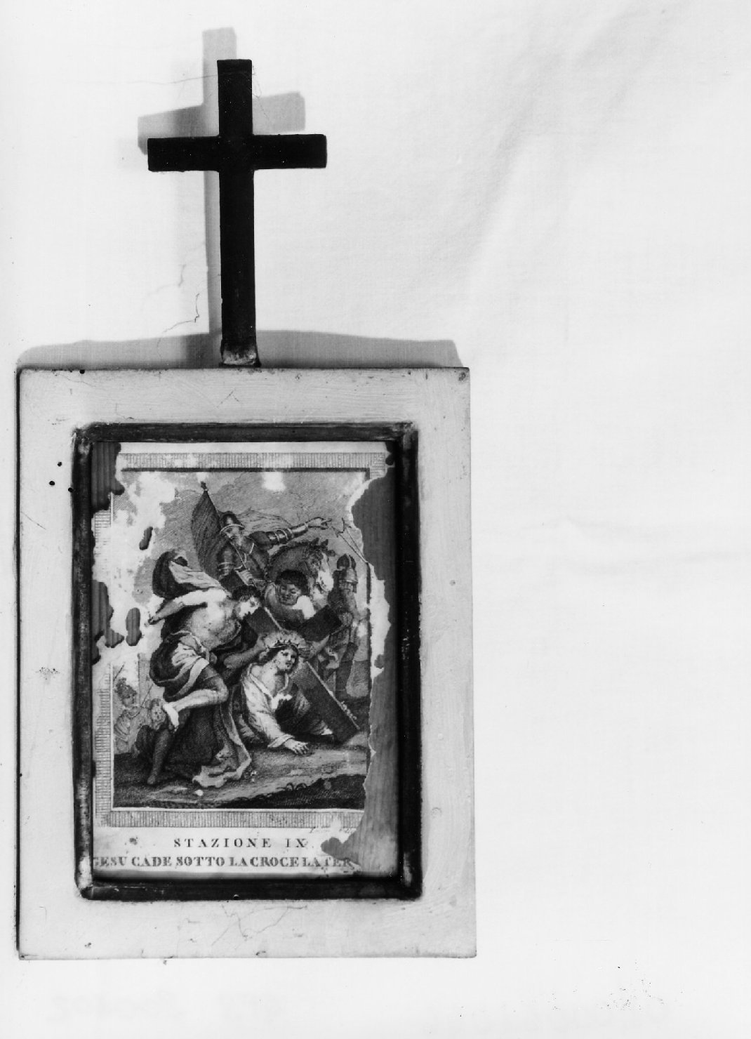 Gesù inchiodato alla croce (stampa, elemento di serie) di Feliciani Ludovico (ultimo quarto XVIII)