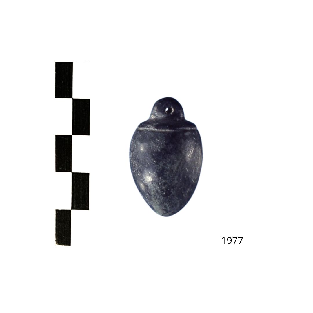 cuore (amuleto, cordiforme) - XVIII Dinastia (SECOLI/ ARCHI DI SECOLI/ XVI a.C.-XIII a.C)