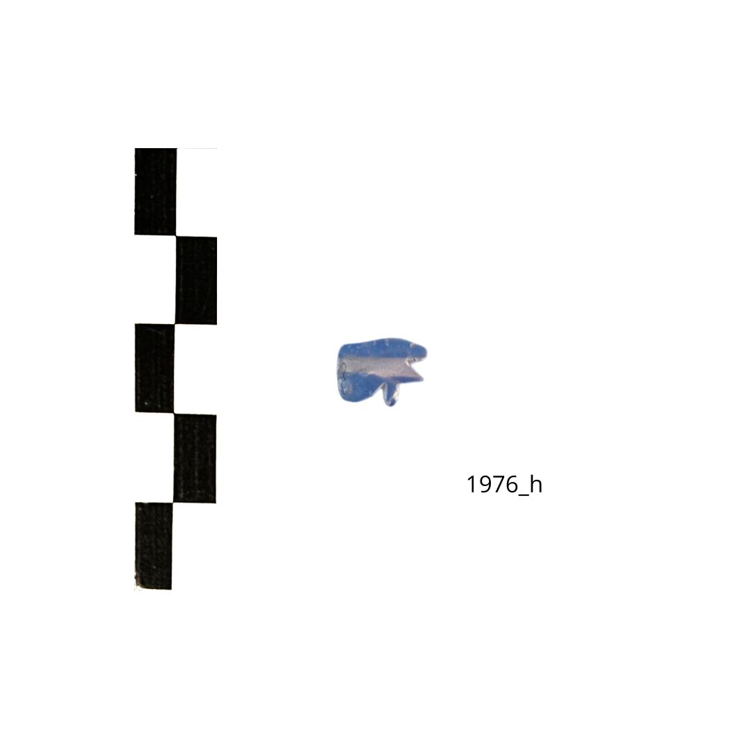 occhio ugiat (amuleto/ a forma di occhio) - XVIII Dinastia (SECOLI/ ARCHI DI SECOLI/ XVI a.C.-XIII a.C)