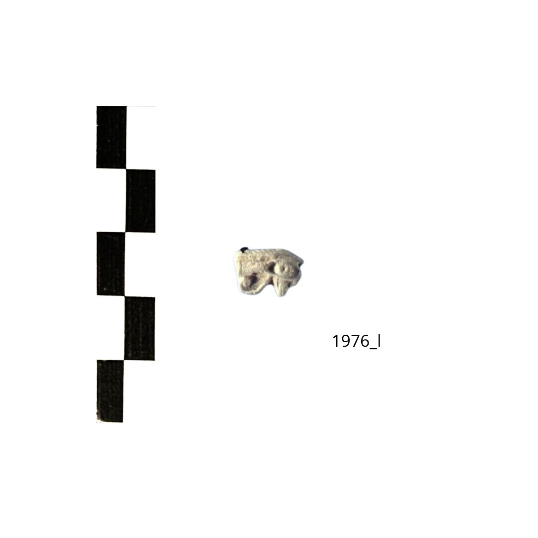 occhio ugiat (amuleto/ a forma di occhio) - XVIII Dinastia (SECOLI/ ARCHI DI SECOLI/ XVI a.C.-XIII a.C)