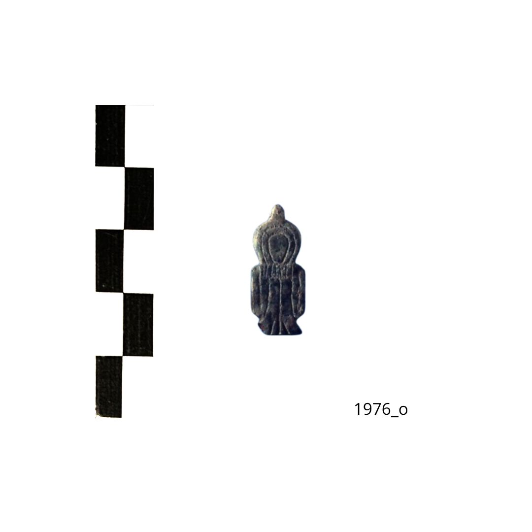 nodo di Iside (amuleto/ a forma di nodo, nodo di Iside) - XVIII Dinastia (SECOLI/ ARCHI DI SECOLI/ XVI a.C.-XIII a.C)