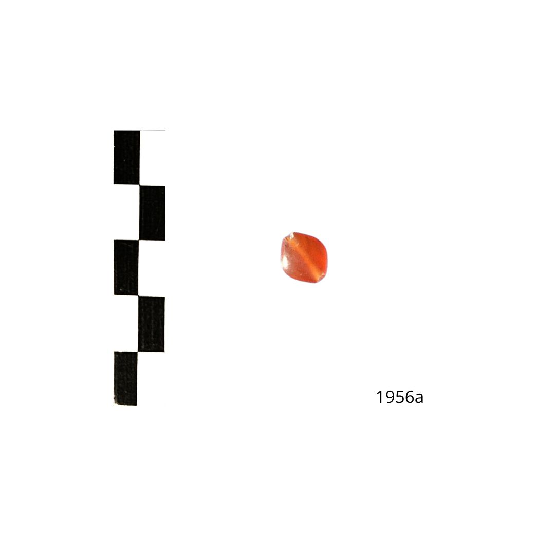 collana/ elemento, di forma romboidale - XVIII Dinastia (SECOLI/ ARCHI DI SECOLI/ XVI a.C.-XIII a.C)