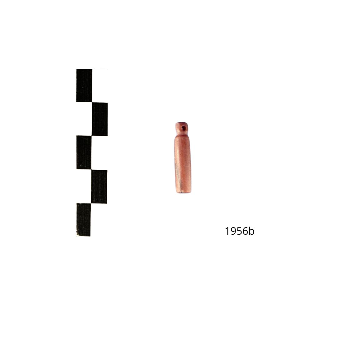 collana/ elemento, pendente cilindrico - XVIII Dinastia (SECOLI/ ARCHI DI SECOLI/ XVI a.C.-XIII a.C)