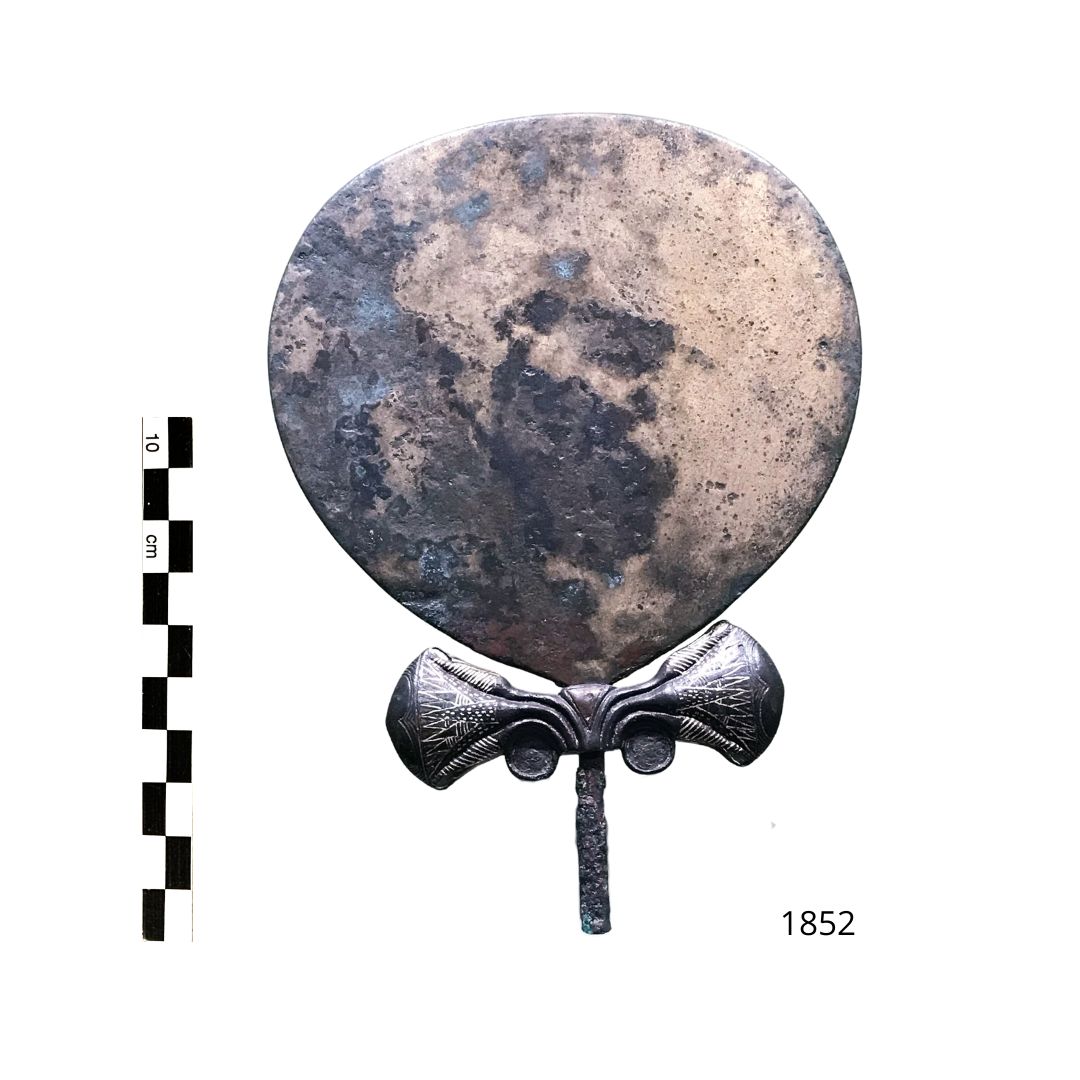 bouquet di loto (specchio) - XVIII Dinastia (SECOLI/ ARCHI DI SECOLI/ XVI a.C.-XIII a.C)