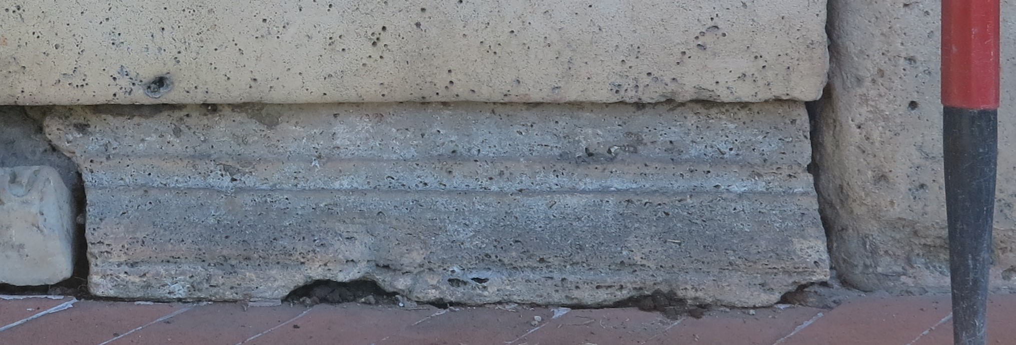 cornice/ liscia (fine/ inizio SECOLI/ I a.C)