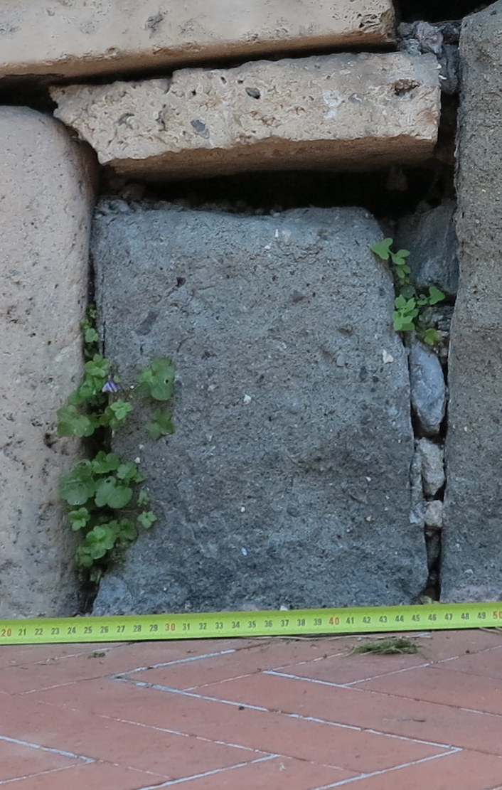 blocco/ parallelepipedo (SECOLI/ ARCHI DI SECOLI/ II a.C.-I a.C)