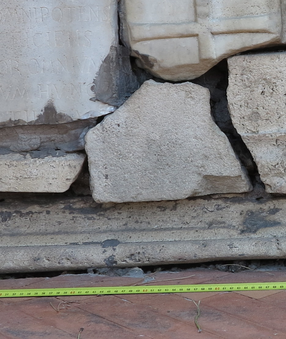 blocco/ di rivestimento (fine/ inizio SECOLI/ ARCHI DI SECOLI/ II a.C.-I)