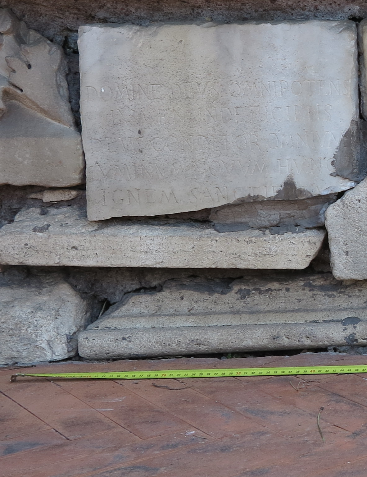 lastra/ di rivestimento (fine/ inizio SECOLI/ ARCHI DI SECOLI/ II a.C.-I)