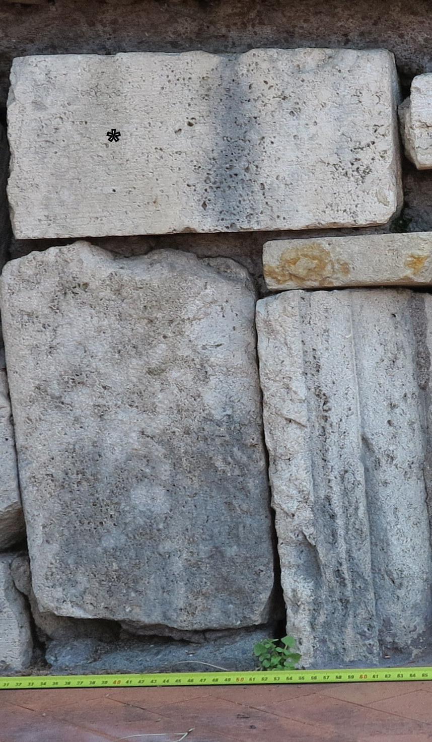 blocco/ di rivestimento (fine/ inizio SECOLI/ ARCHI DI SECOLI/ II a.C.-I)