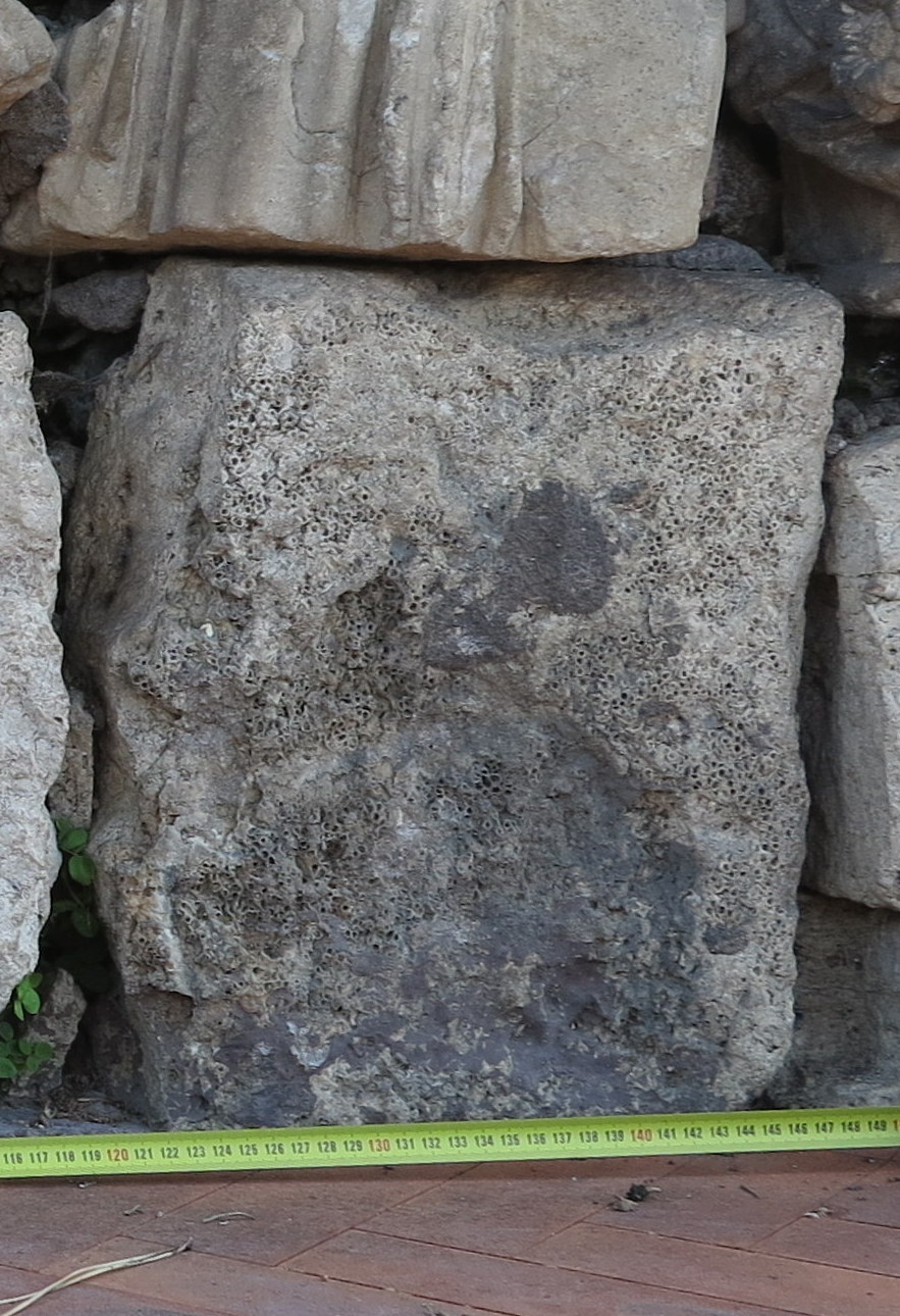 blocco/ di rivestimento (fine/ inizio SECOLI/ ARCHI DI SECOLI/ II a.C.-I)