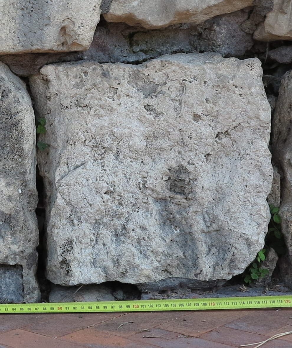 blocco/ di rivestimento (fine/ inizio SECOLI/ ARCHI DI SECOLI/ II a.C.-I)