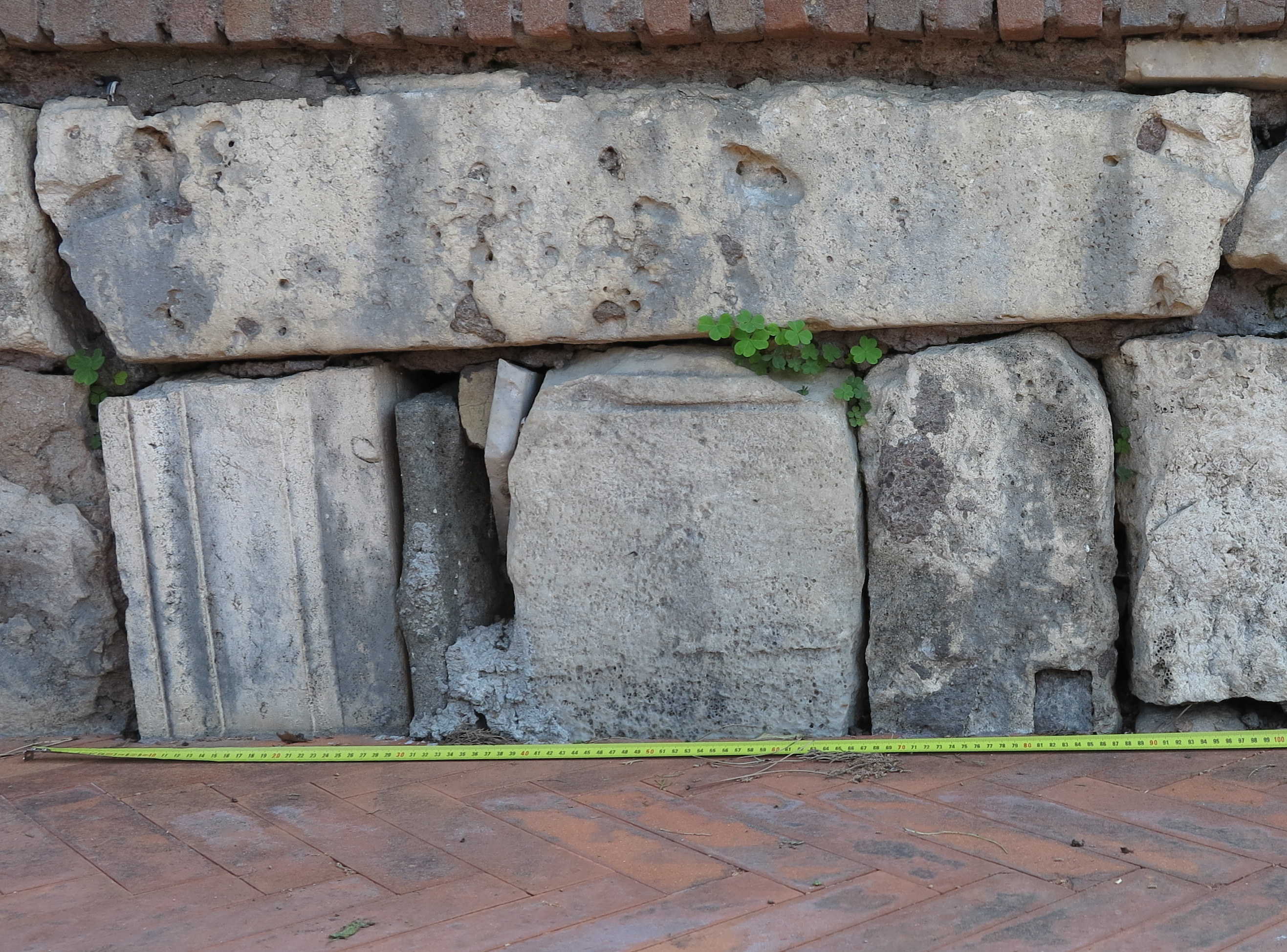 blocco/ di rivestimento (fine/ inizio SECOLI/ ARCHI DI SECOLI/ II a.C.-I)