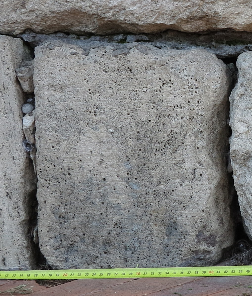 blocco/ di rivestimento (fine/ inizio SECOLI/ ARCHI DI SECOLI/ II a.C.-I)