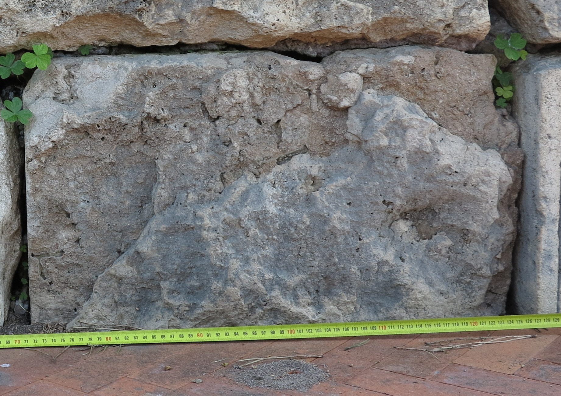 blocco/ di rivestimento (fine/ inizio SECOLI/ ARCHI DI SECOLI/ II a.C.-I)