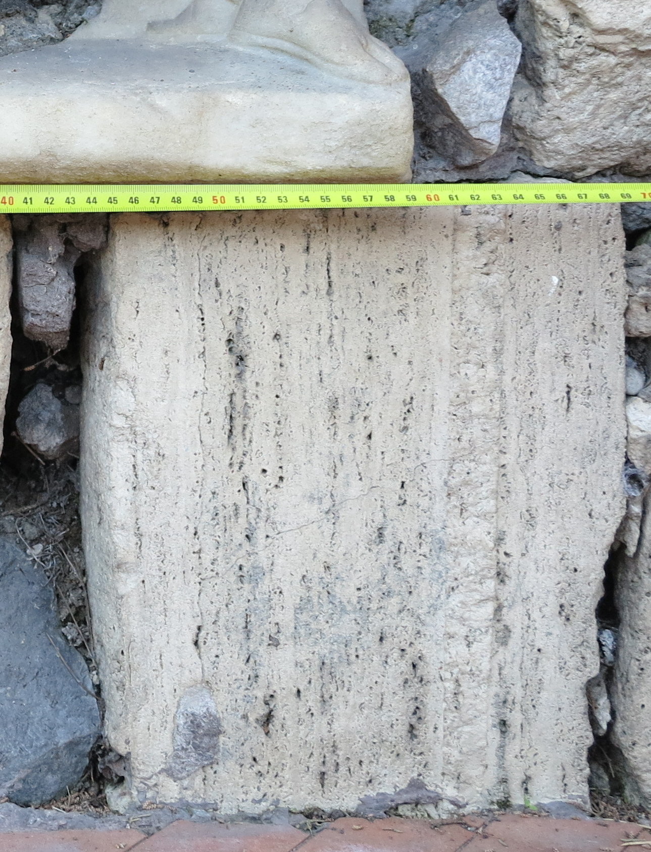 blocco/ di rivestimento (fine/ inizio SECOLI/ ARCHI DI SECOLI/ II a.C.-I)